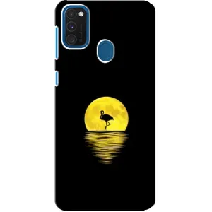 Літній Чохол на Samsung Galaxy A21s (Жовтий Захід сонця)