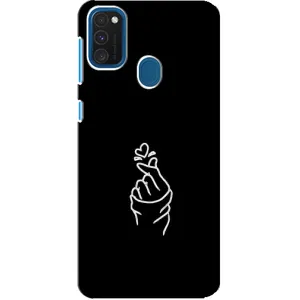 Чохол (Знак сердечка) для Samsung Galaxy A21s (Знак Сердечка)