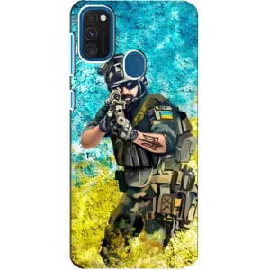 ЗСУ Чехлы (TPU) для Samsung Galaxy A21s (ЗСУ Воин)