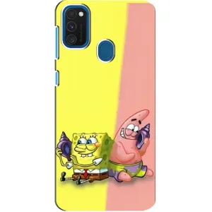 Чехлы с Патриком на Samsung Galaxy A21s (Звонок)
