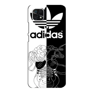 Чехол в стиле "Адидас" для Самсунг Галакси А22 5G (Adidas шнурки)