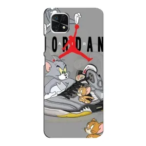 Силиконовый Чехол Nike Air Jordan на Самсунг Галакси А22 5G (Air Jordan)