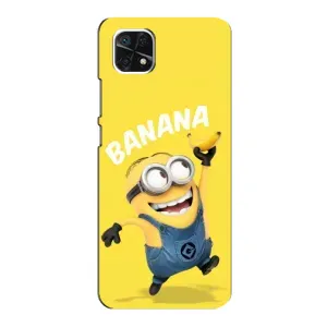 Мультяшный принт на Чехол для Самсунг Галакси А22 5G (Banana)