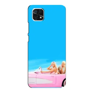 Силиконовый Чехол Барби Фильм на Samsung Galaxy A22 5G (Барби и Кен)