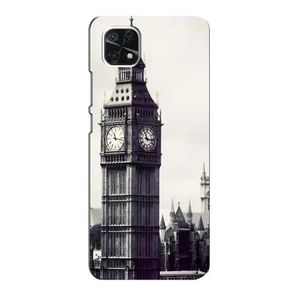 Чехол с рисунком «Биг-Бен» для Samsung Galaxy A22 5G Чехол с рисунком «Биг-Бен» для Samsung Galaxy A22 5G