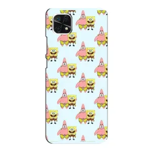 Чехлы с Патриком на Samsung Galaxy A22 5G (Боб и Патрик)