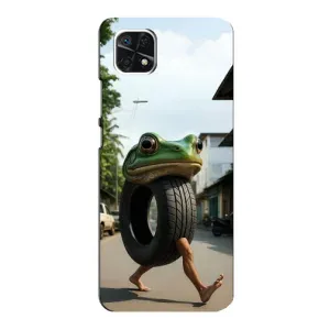 Чехол с мемами тралалело тралала для Samsung Galaxy A22 5G (Бонека амбалабу)