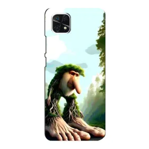 Чехол с мемами тралалело тралала для Samsung Galaxy A22 5G (Брр брр патапим)