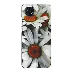 Чехол с ромашками на Samsung Galaxy A22 5G (Цветы Ромашки)
