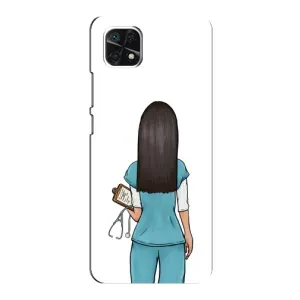 Силиконовый бампер (Работники) на Samsung Galaxy A22 5G (Доктор)