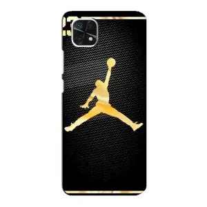Силиконовый Чехол Nike Air Jordan на Самсунг Галакси А22 5G (Джордан 23)