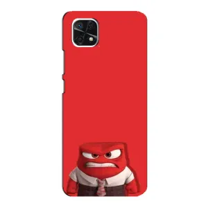 Чехол Головоломка для Samsung Galaxy A22 5G - (AlphaPrint) (Гнев)