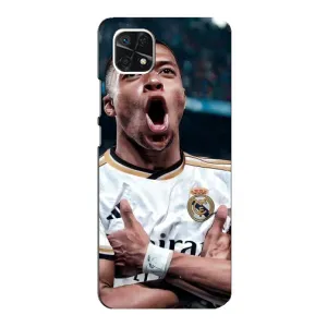 Чехол (TPU) с Футболистом на Samsung Galaxy A22 5G (Гол Мбаппе)