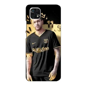 Силиконовый Чехол Samsung Galaxy A22 5G (Gold Neymar)