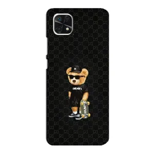 Чехлы Мишка Тедди для Самсунг Галакси А22 5G (GUCCI Teddy)
