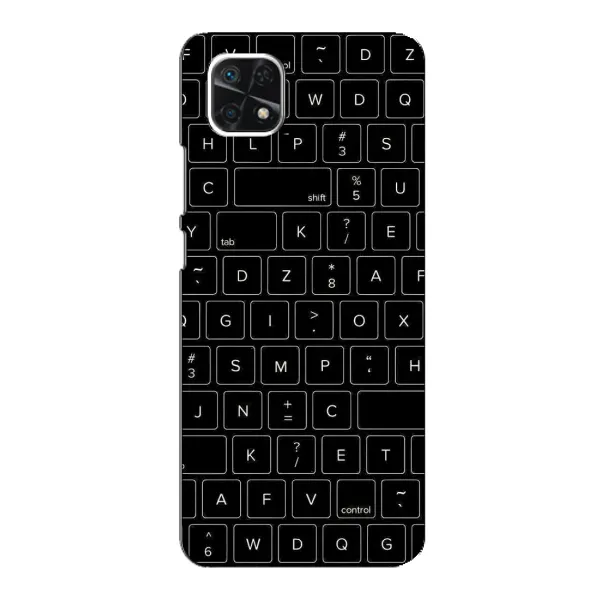 Чехол с рисунком «Клавиатура» для Samsung Galaxy A22 5G Чехол с рисунком «Клавиатура» для Samsung Galaxy A22 5G
