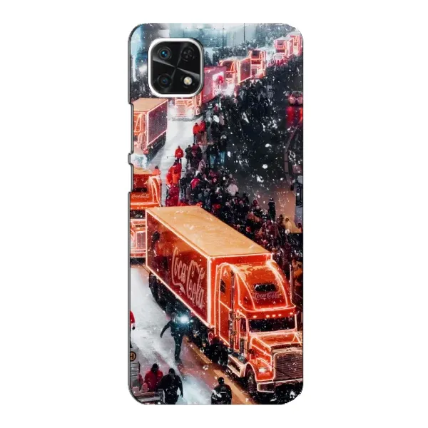 Чехол с рисунком «Кока Кола» для Samsung Galaxy A22 5G Чехол с рисунком «Кока Кола» для Samsung Galaxy A22 5G