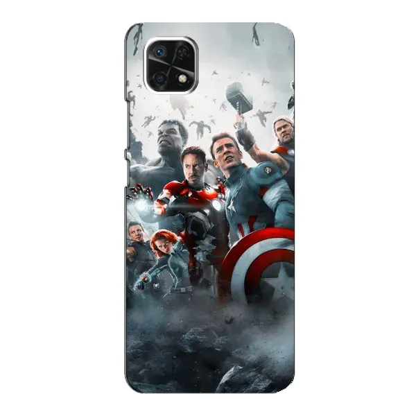 Чехол с рисунком «Команда марвел» для Samsung Galaxy A22 5G Чехол с рисунком «Команда марвел» для Samsung Galaxy A22 5G