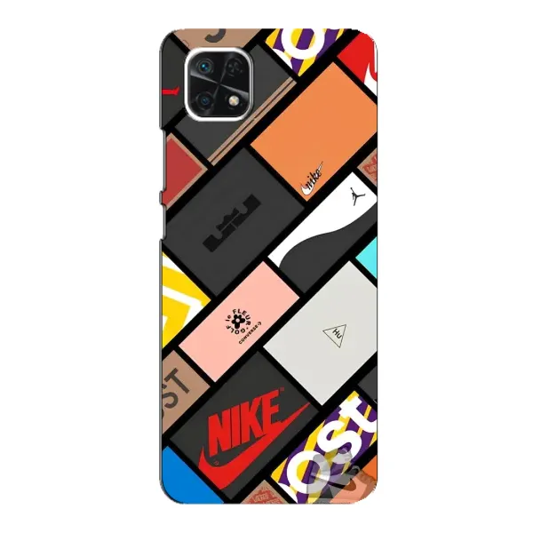 Чехол с рисунком «Коробки» для Samsung Galaxy A22 5G Чехол с рисунком «Коробки» для Samsung Galaxy A22 5G