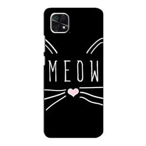 Бампер з зображенням Котиків для Самсунг Галаксі А22 5G (КОТИК MEOW)