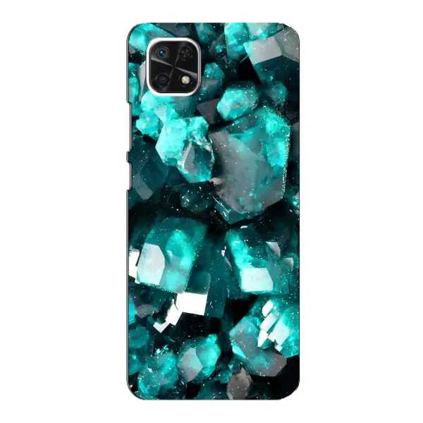 Чехол с рисунком «Кристалы» для Samsung Galaxy A22 5G Чехол с рисунком «Кристалы» для Samsung Galaxy A22 5G