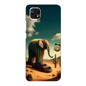 Чехол с мемами тралалело тралала для Samsung Galaxy A22 5G (Лирили ларила)