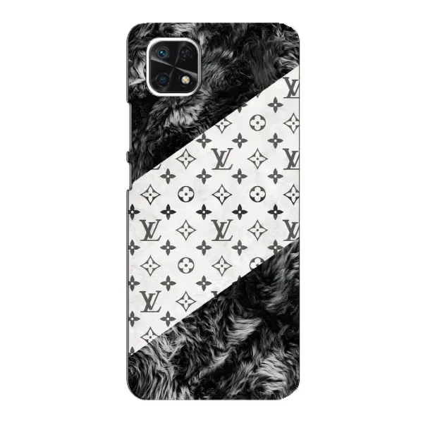 Чехол с рисунком «LV на белом» для Samsung Galaxy A22 5G Чехол с рисунком «LV на белом» для Samsung Galaxy A22 5G