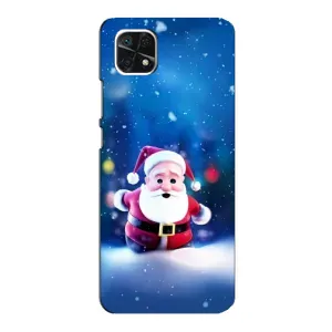 Чехлы на Новый Год Samsung Galaxy A22 5G (Маленький Дед Мороз)