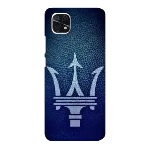 Чохли з тематикою "Круті машини" на Samsung Galaxy A22 5G (Лого Maserati)