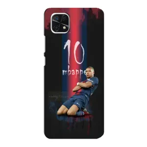 Чехол (TPU) с Футболистом на Samsung Galaxy A22 5G (MBAPPE 10)