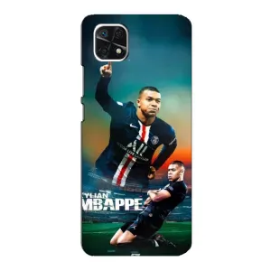 Чехол (TPU) с Футболистом на Samsung Galaxy A22 5G (MBAPPE)