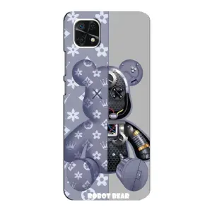 Силиконовый чехол для Samsung Galaxy A22 5G (Медведь Louis Vuitton)