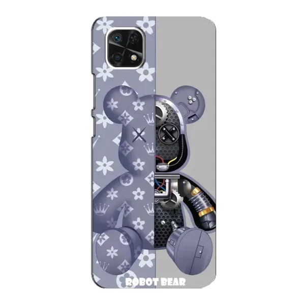 Чехол с рисунком «Медведь Louis Vuitton» для Samsung Galaxy A22 5G