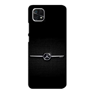Силіконовий бампер з картинкою машини на Samsung Galaxy A22 5G (Mercedes)