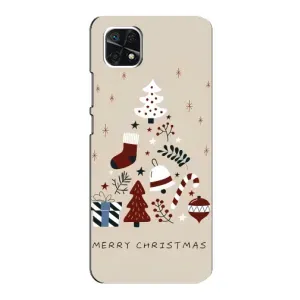Чехол Санта Клаус для Samsung Galaxy A22 5G (Merry Christmas)