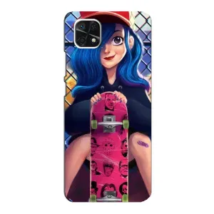 Чехол с картинкой Модные Девчонки Samsung Galaxy A22 5G (Модная девушка)
