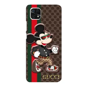 Чехлы Бренд GUCCI для Samsung Galaxy A22 5G (Маус Гуччи)