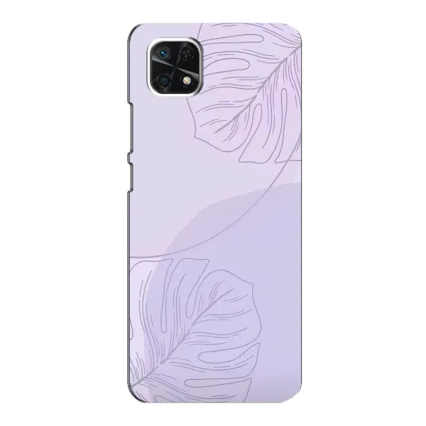 Чехол с рисунком «Монстера фиолетовая» для Samsung Galaxy A22 5G Чехол с рисунком «Монстера фиолетовая» для Samsung Galaxy A22 5G