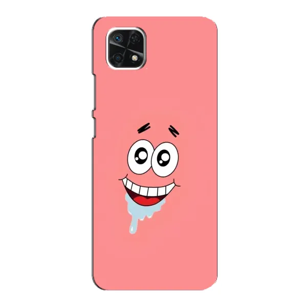 Чехол с рисунком «Мордочка Патрика» для Samsung Galaxy A22 5G Чехол с рисунком «Мордочка Патрика» для Samsung Galaxy A22 5G