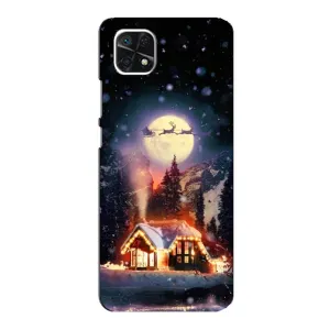 Чехлы на Новый Год Samsung Galaxy A22 5G (Настроение зимнее)
