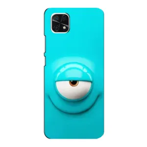 Силиконовые Чехлы (смешные стикеры) для Samsung Galaxy A22 5G (Одноглазик)