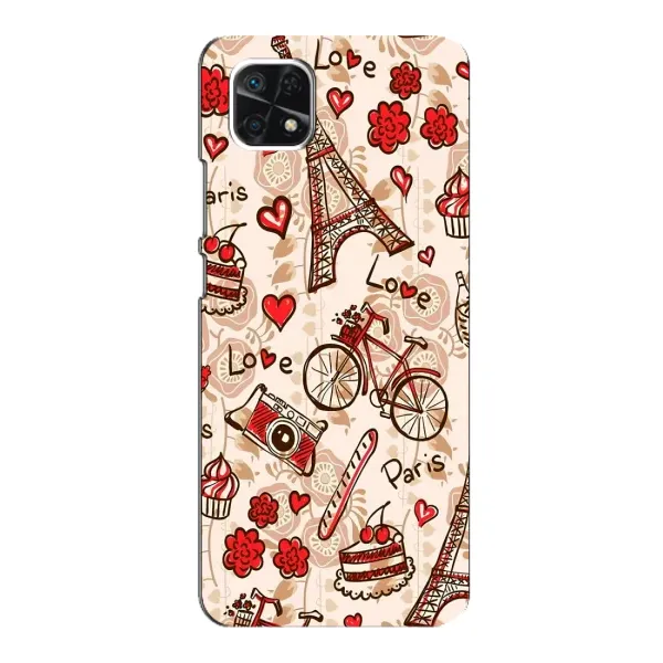 Чехол с рисунком «Париж мечта» для Samsung Galaxy A22 5G Чехол с рисунком «Париж мечта» для Samsung Galaxy A22 5G