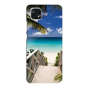 Летний Чехол на Samsung Galaxy A22 5G (Рай)