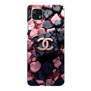 Чехол (Dior, Prada, YSL, Chanel) для Samsung Galaxy A22 5G (Шанель)