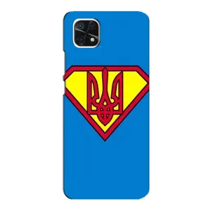 Чехол с картинкой (Патриотический ГЕРБ) на Samsung Galaxy A22 5G (Super - Герб)