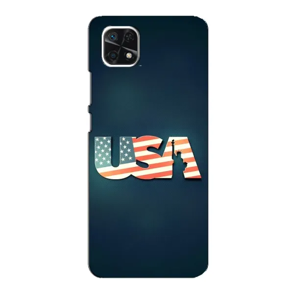 Чехол с рисунком «USA» для Samsung Galaxy A22 5G Чехол с рисунком «USA» для Samsung Galaxy A22 5G