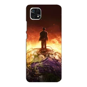 Чехол Оппенгеймер / Oppenheimer на Samsung Galaxy A22 5G (Ядерщик)