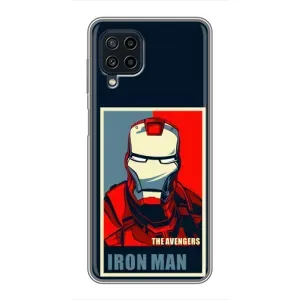 Чехол Супергерой Железный человек на Samsung Galaxy A22 (Art Iron man)