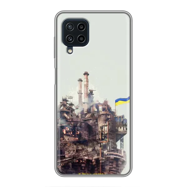 Чехол с рисунком «Азовсталь» для Samsung Galaxy A22 Чехол с рисунком «Азовсталь» для Samsung Galaxy A22