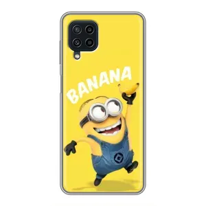 Мультяшный принт на Чехол для Самсунг Галакси А22 (Banana)